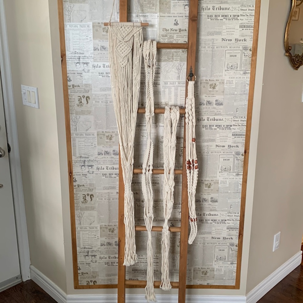 Macrame Plant Hangers 4 for $20